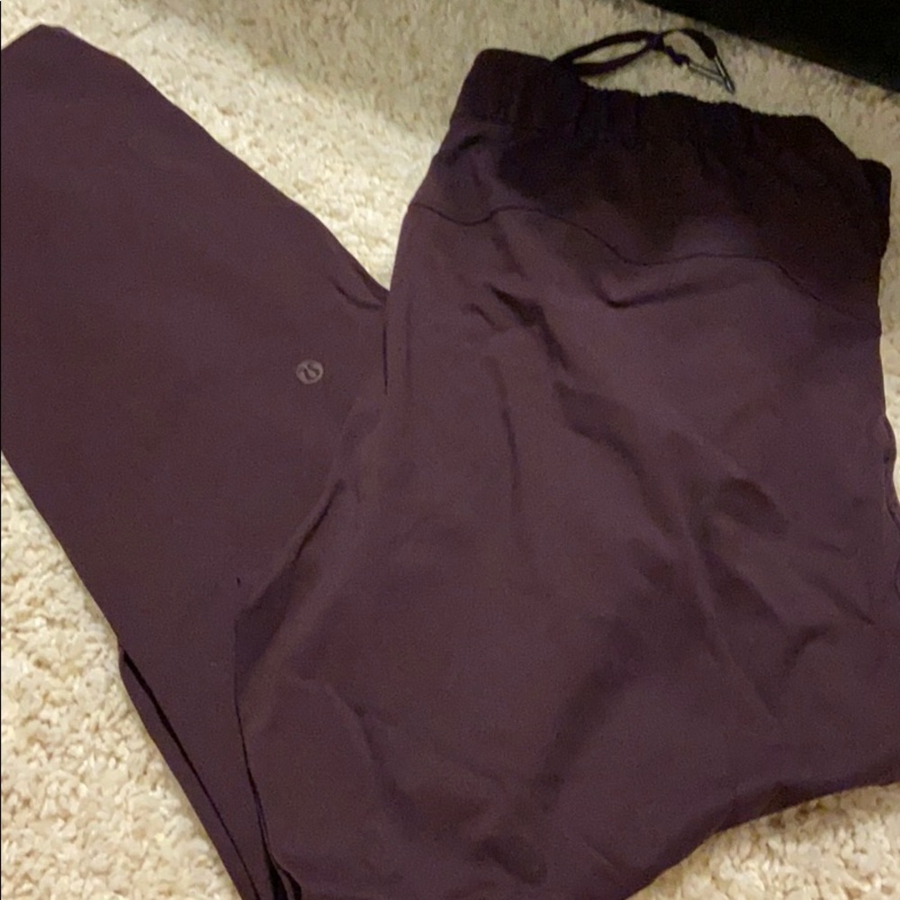 Maroon joggers